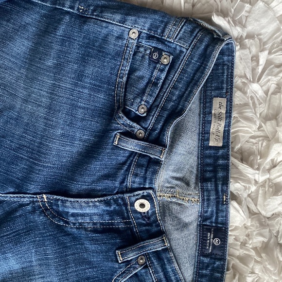 AG Adriano Goldschmied Jeans The Stilt Roll-Up size 26R - Picture 3 of 9